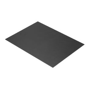 MECCANIXITY 3K Carbon Fiber Plate Panel Sheets, 400 x 300 x 2mm Carbon Fiber Board Plate Flexible for RC Aircraft, Model Car, Auto Parts (Twill Matte)