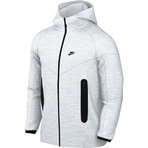 هودي Nike Sportswear Tech Fleece Windrunner للرجال بسحاب كامل، مقاس كبير