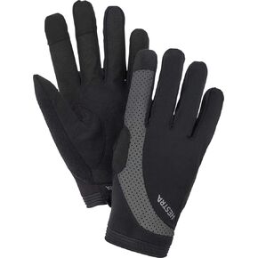 Hestra Apex Reflective Long Bike Glove - 5-Finger Glove for Biking