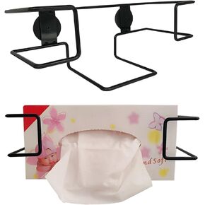 Magnetic Glove Dispenser Holds Boxes,2 Pcs Magnetic Glove Box Holder,Magnetic Paper Towel Holder,Glove Box Holder Wall Mount-Kitchen Fridge Office Workshops
