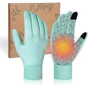 RIGWARL Winter Warm Gloves, Touch Screen Suitable for Men and Women, Water-Repellent to Keep The Inner Warm, Designed for Running, Walking, Dog Walking, Commuting