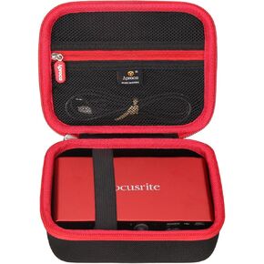 Aproca Portable Hard Storage Protective Case, for Focusrite Scarlett Solo 3rd Gen USB Audio Interface and Accessories