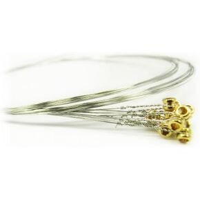 12-pack 11ga. (.011 inch) Steel Guitar Strings - Made in the USA!