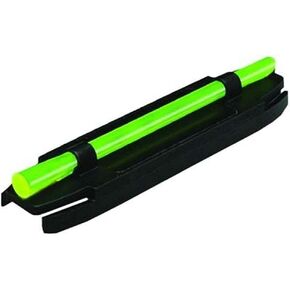 HIVIZ Wide Magnetic Fiber Optic Shotgun Sight Green & Red, One Size