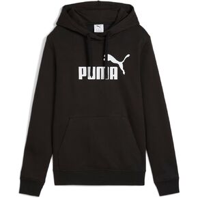 PUMA Women's Essentials Logo Fleece Hoodie (Available in Plus Sizes), Black SS25, Medium