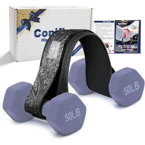 Hip Thrust Belt - Adjustable Fitness Belt for Dumbbells, Kettlebells, Weight Plates - Support Up to 100 lbs - Upgrade Slip-Resistant Pad for Safe and Comfortable Glute Workouts at Home or Gym