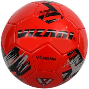 Vizari Verona Soccer Ball | Outdoor Soccer Ball with Durable TPS Shell and Reinforced Butyl Bladder | Youth Soccer Ball Ideal for Practice (Pack of 1,6 &12)