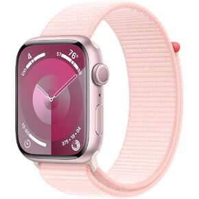 Apple Watch Series 9 [GPS 45mm] Midnight Aluminum Case with Midnight Sport Band, S/M (Renewed)