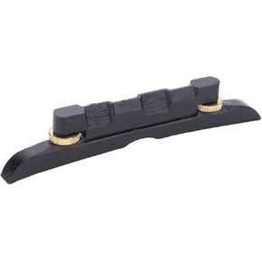 Adjustable Ebony Bridge for Mandolin Parts,Mandolin Bridge Mandolin Mandolin Bridge with Smooth Mandolin Replacement Parts