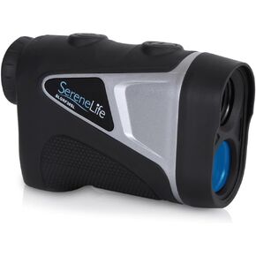 SereneLife Advanced Golf Laser Rangefinder with Pinsensor Technology - Waterproof Digital Golf Range Finder Accurate up to 540 Yards - Upgraded optical view