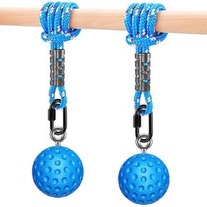 SELEWARE Pull Up Ball Grip, Non-Slip Rock Climbing Holds Pull Up Power Ball for Strength Training Attachment, Neutral Grip Pull Up Handles for Chin Up Bar, Kettlebell, Barbell Home Gym Workout