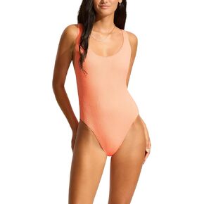 Seafolly Women's Retro Tank One Piece Swimsuit