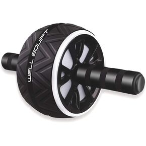 Ab Roller for Abs Workout - Ab Wheel Roller for Core Workouts - Exercise with our Home Gym Workout Equipment for Men and Women - Includes Knee Pad - Well-made, Rounded-edges, Non-slip