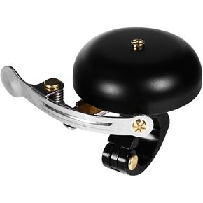 Bike Bell Classic Bicycle Bell for Adults, Ring Bell with Loud Clear Sound, Brass Bells Fit for 0.87-1.25in/15-23mm Bicycle Handlebar, Mountain Bike Electric Bike Accessories