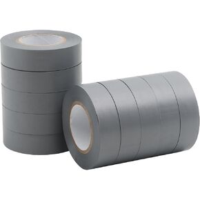 QILIMA Black Electrical Tape 200 Rolls Bulk Pack, Heavy Duty Waterproof Vinyl Tape for Wire Splicing & Insulation, Flame Retardant, Weather Resistant Electrician Tape for Industrial & Home Use in Kuwait