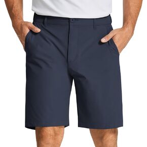 COOFANDY Mens Golf Shorts Stretch Quick Dry Casual Dress Shorts with Pockets