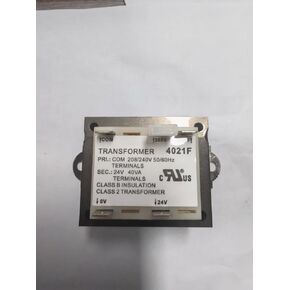 24 Volt Transformer, 40VA Furnace Transformer for Furnaces/HVAC Equipment, 4021F-2 Air Handler Transformer for York Coleman Luxaire, 208/240V Primary Voltage 24V Secondary Voltage(4021F-2)
