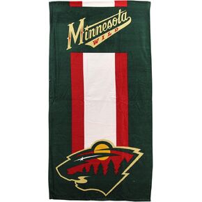 NORTHWEST NHL Zone Read Beach Towel 30" x 60" (Minnesota Wild)