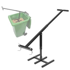 Manual Trash Compactor - Hand-held Garbage Compressor for Trash and Recycling Bin, Waste Compacting Tool for 120L-660L Wheelie Bins, for Home Kitchen Restaurant