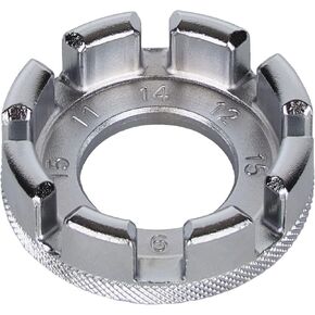 CyclingDeal Premium Bike Bicycle Wheel Spoke Wrench Tool - Wider Size Selection Anti-Skid - Size: 9/10/11/12/13/14/15