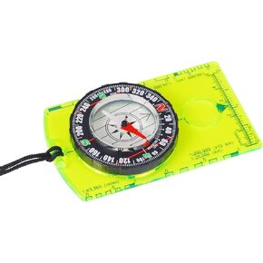 Orienteering Compass for Hiking Survival, Hiking Backpacking Compass, Boy Scout Compass for Kids, Professional Field Compass for Map Reading