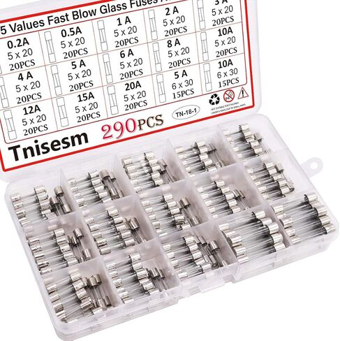 Tnisesm 20 جهاز كمبيوتر شخصى الصمامات ضوء عيد الميلاد 3A 3.6x10mm 125V الصمامات الزجاجية ضربة سريعة، الصمامات الصغيرة الصغيرة، سلسلة عيد الميلاد في الهواء الطلق ضوء المكونات مروحة الصمامات in Kuwait