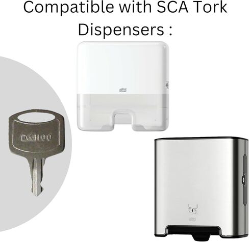 Dispenser Key Replacement for Tork SCA 1100 - Paper Towel and Toilet Tissue Replacement Key 200260 for Tork Dispensers (1 Pack) in Saudi Arabia