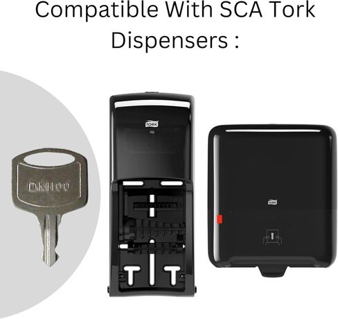 Dispenser Key Replacement for Tork SCA 1100 - Paper Towel and Toilet Tissue Replacement Key 200260 for Tork Dispensers (1 Pack) in Saudi Arabia