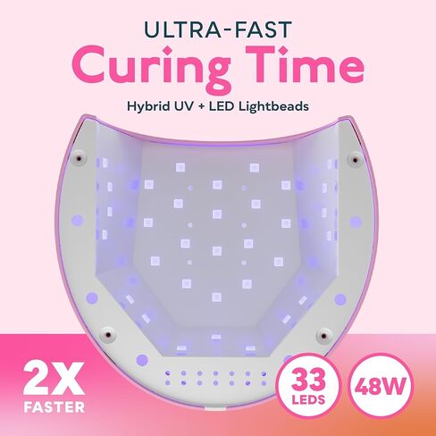 مصباح صن UV SUN2C LED بالأشعة فوق البنفسجية مع 4 إعدادات مؤقت (48W) in Kuwait
