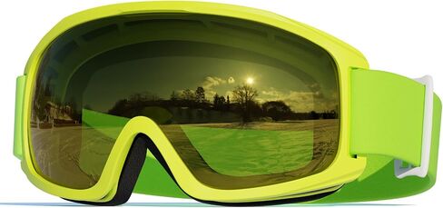Ski Goggles for Kids 6-14 Boys Girls Youth Snowboard Snow, Snowboarding Skiing Goggles Kids 10-12 in Saudi Arabia