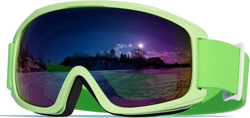 Ski Goggles for Kids 6-14 Boys Girls Youth Snowboard Snow, Snowboarding Skiing Goggles Kids 10-12 in Saudi Arabia