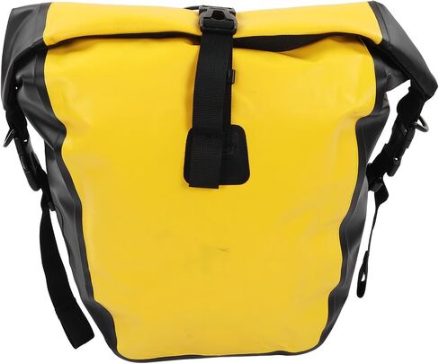 VGEBY Bike Rear Rack Bag, Outdoor Waterproof Bicycle Saddle Bag for Long Distance Riding Cycling Yellow Fit Most Bicycle Rack in Kuwait