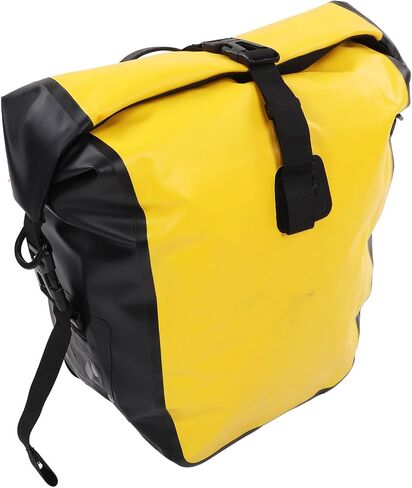 VGEBY Bike Rear Rack Bag, Outdoor Waterproof Bicycle Saddle Bag for Long Distance Riding Cycling Yellow Fit Most Bicycle Rack in Kuwait