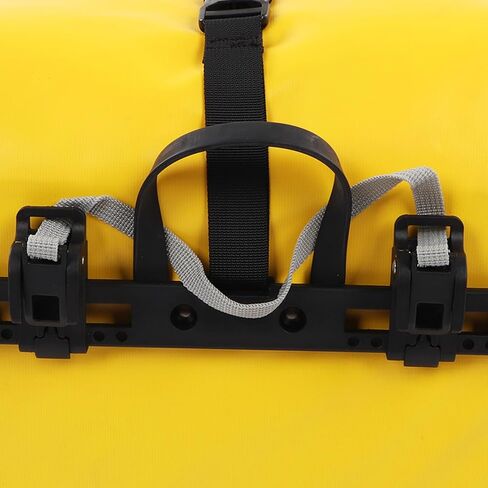 VGEBY Bike Rear Rack Bag, Outdoor Waterproof Bicycle Saddle Bag for Long Distance Riding Cycling Yellow Fit Most Bicycle Rack in Kuwait