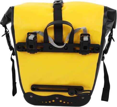 VGEBY Bike Rear Rack Bag, Outdoor Waterproof Bicycle Saddle Bag for Long Distance Riding Cycling Yellow Fit Most Bicycle Rack in Kuwait