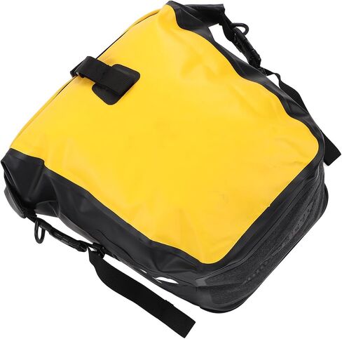 VGEBY Bike Rear Rack Bag, Outdoor Waterproof Bicycle Saddle Bag for Long Distance Riding Cycling Yellow Fit Most Bicycle Rack in Kuwait
