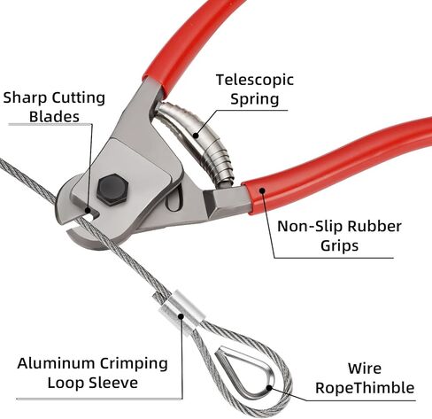 1/8 Stainless Steel Cable, 150FT 1/8 Inch Wire Rope, 7x7 Strand Cable Wire 1800lbs Breaking Strength, for Aircraft Cable, Deck Railing, String Light and Yard Zipline, with Tool Set, Silver in Saudi Arabia