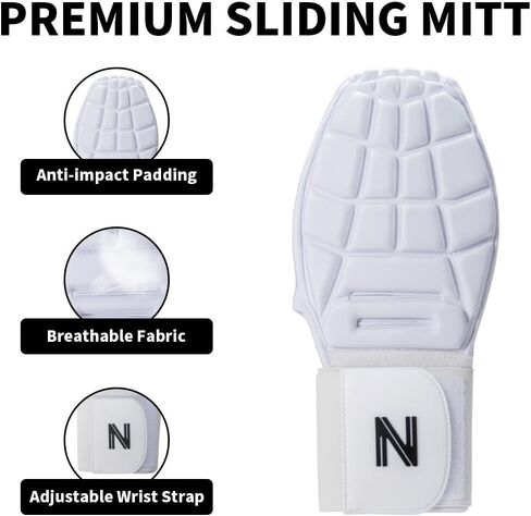 Baseball Sliding Mitt, Sliding Mitt for Baseball and Softball, Baseball Sliding Mitt for Youth and Adult，Baseball Protective Equipment for Left and Right Hands in Saudi Arabia