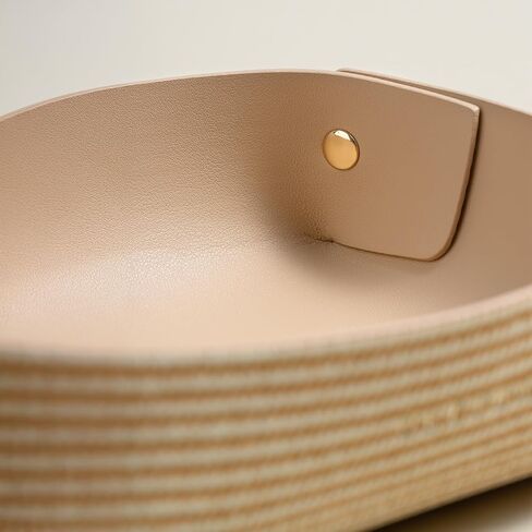 OLETHA Napkin Holder for Luncheon Napkins - Aesthetic Desk Decor for Kitchen & Dining Table - Light Taupe in Saudi Arabia