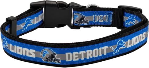 Pets First NFL Detroit Lions Collar, Small in Saudi Arabia