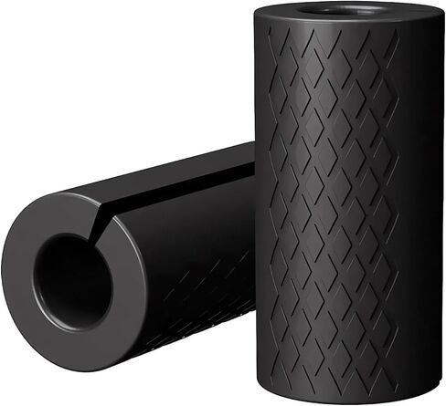 Rubber Barbell Grip, Thick Dumbbell Grip Arm Strength Tool, Barbell Clutch Suitable For Row/Puller/Kettlebell, Gym Biceps Arm Muscle Trainer in Saudi Arabia