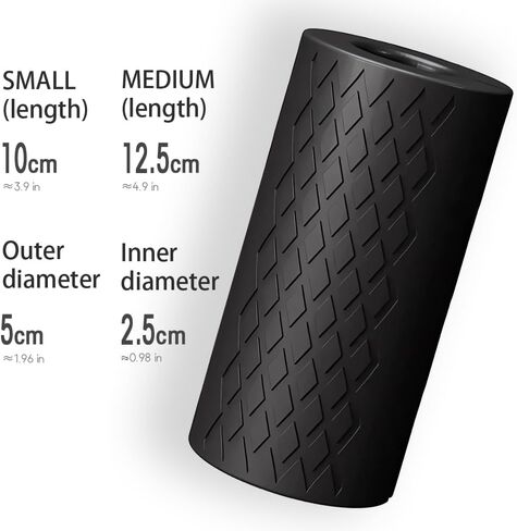 Rubber Barbell Grip, Thick Dumbbell Grip Arm Strength Tool, Barbell Clutch Suitable For Row/Puller/Kettlebell, Gym Biceps Arm Muscle Trainer in Saudi Arabia