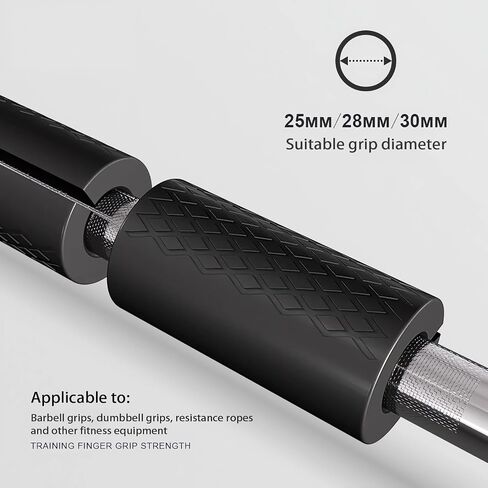 Rubber Barbell Grip, Thick Dumbbell Grip Arm Strength Tool, Barbell Clutch Suitable For Row/Puller/Kettlebell, Gym Biceps Arm Muscle Trainer in Saudi Arabia