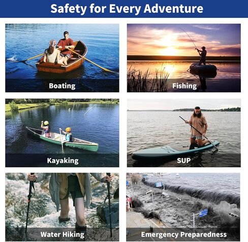 Owntop Manual Inflatable Belt Pack, Adults Swim Jacket with Blowpipe & Whistle, 24g CO2 Cylinder Included, Low Profile for Kayaking, Fishing, Paddle Sports in Kuwait