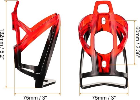 HARFINGTON Bike Water Bottle Holder PC Universal Bicycle Bottle Cages Ultralight Cycling Hydration Brackets with Screws for Bike in Saudi Arabia