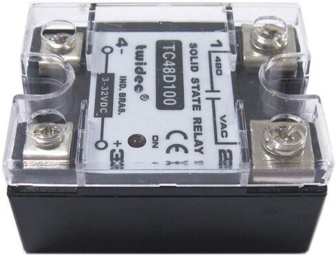 Twidec/Output Single Phase SSR Solid State Relay 25A 3-32V DC to 24-480V AC SSR-25DA in Saudi Arabia