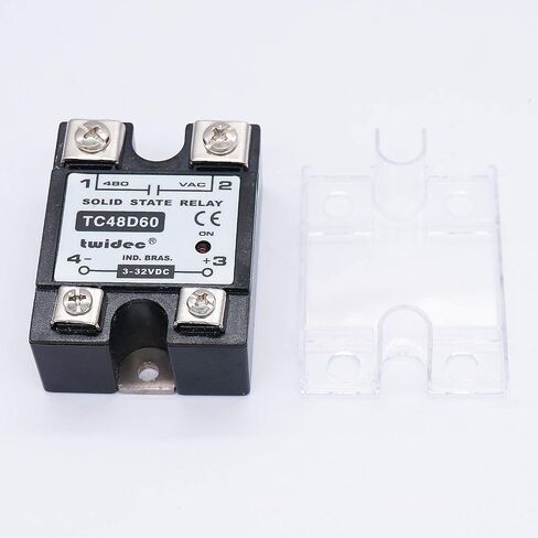 Twidec/Output Single Phase SSR Solid State Relay 25A 3-32V DC to 24-480V AC SSR-25DA in Saudi Arabia