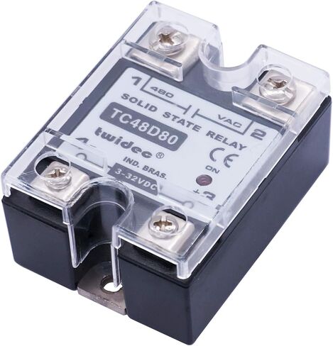 Twidec/Output Single Phase SSR Solid State Relay 25A 3-32V DC to 24-480V AC SSR-25DA in Saudi Arabia