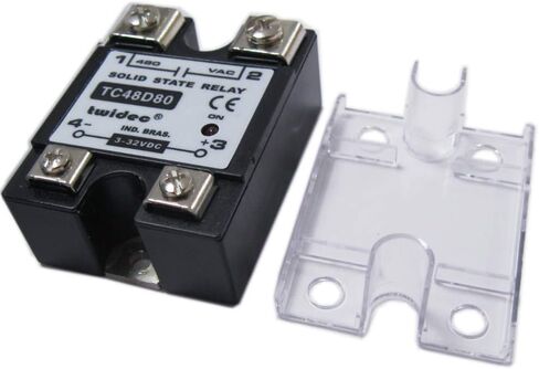 Twidec/Output Single Phase SSR Solid State Relay 25A 3-32V DC to 24-480V AC SSR-25DA in Saudi Arabia