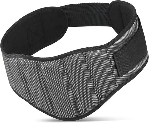 Weight Lifting Belt for Men Women, 8"" Back and Lumbar Support Gym Belt for Bodybuilding, Fitness, Powerlifting, Cross Training in Saudi Arabia